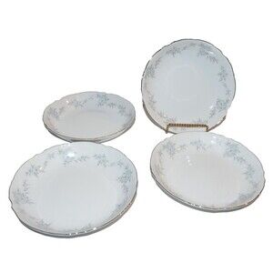 Vtg Mikasa Japan 9289 Barbizon Set Of 4 Soup salad Bowls 7 5/8" Floral